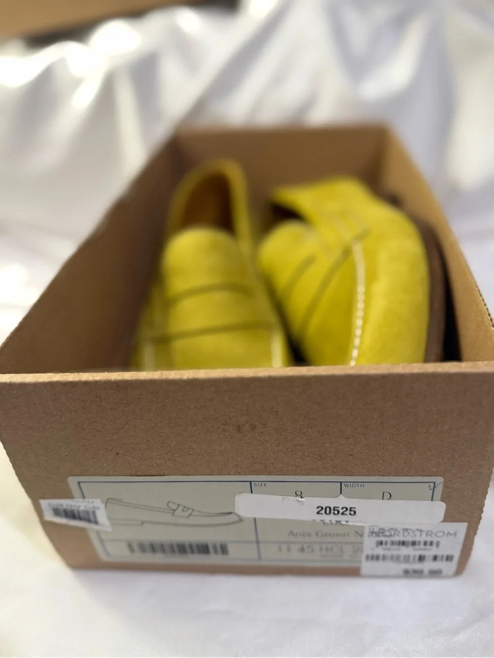 J.M. Weston 180 Green Suede Penny Loafer Almond Toe M/ US Size 9 French Size 8D